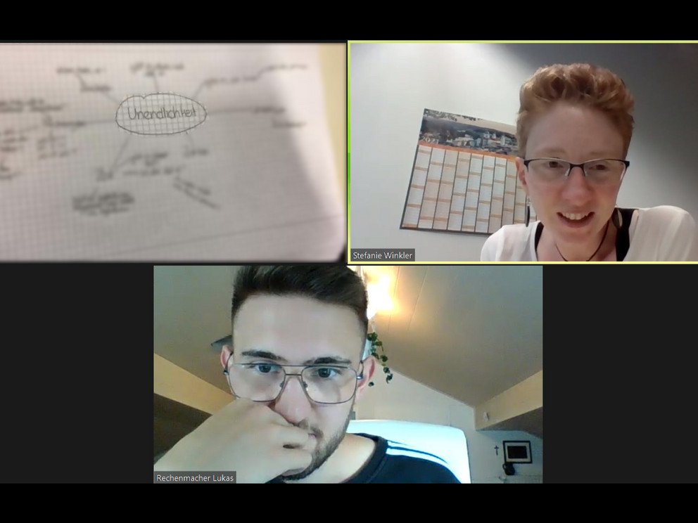 Eindrücke vom "Passauer Online-MINTwoch" vom 28. Juli 2021