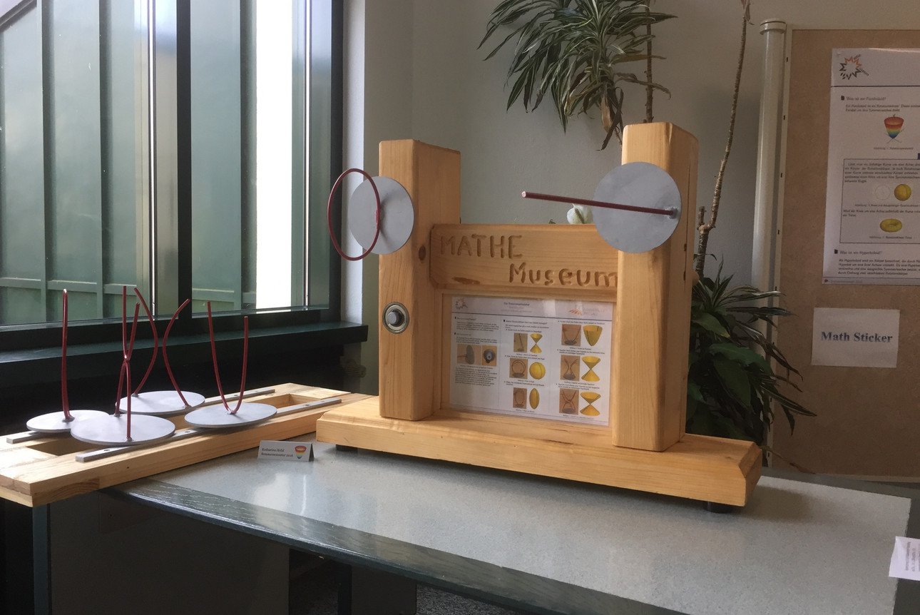 Maschine zur Visualisierung von Rotationsk&ouml;rpern