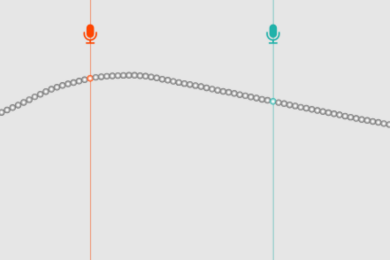 Dekoratives Bild der Kachel 'Interaktive Gitarrensaite'